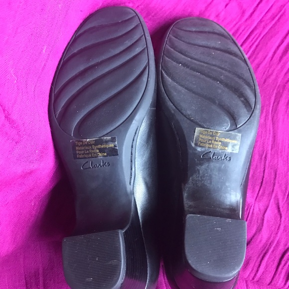 Clarks Black Mary Janes - Picture 5 of 10